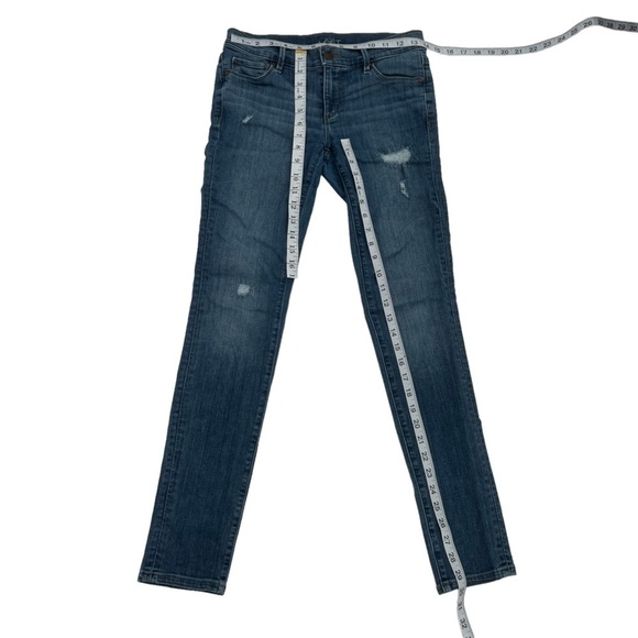 Ann Taylor LOFT Modern Skinny Fit Distressed Jeans Size 26 Women's - Picture 5 of 6